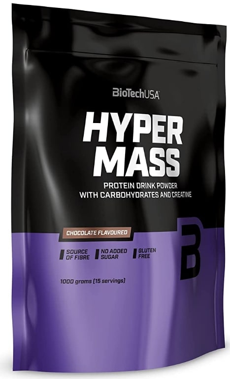 Hyper Mass, ciocolată, 1000 g, BioTech USA