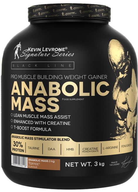 Black Line Anabolic Mass, ciocolată, 3 kg, Kevin Levrone