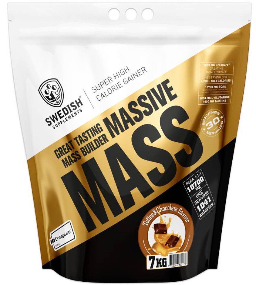 Massive Mass, ciocolată toffifee, 7 kg, Swedish Supplements