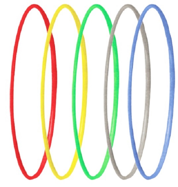 Cerc de gimnastică - 70 cm, sortiment