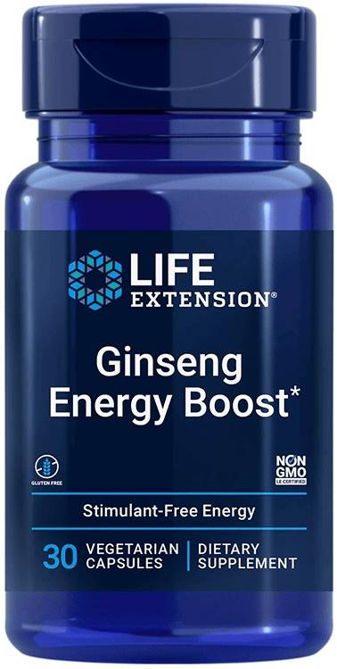 Ginseng Energy Boost, 30 vege capsule, Life Extension