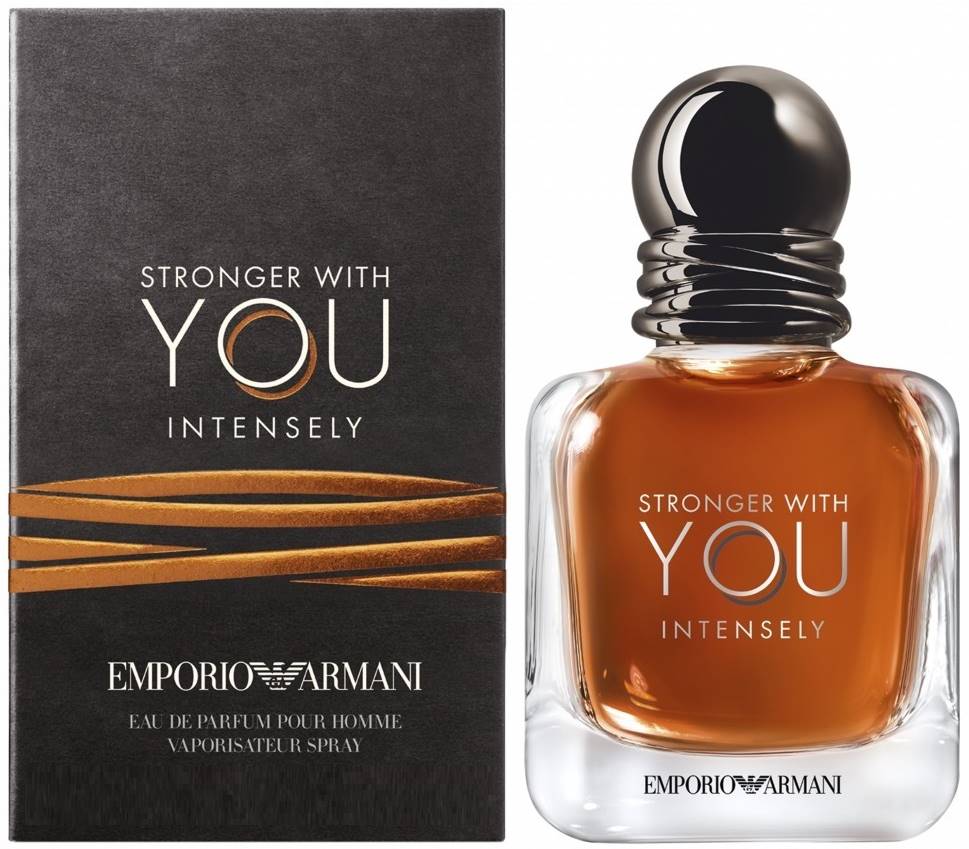 Giorgio Armani Apă de Parfum Stronger With You Intensely, 100 ml