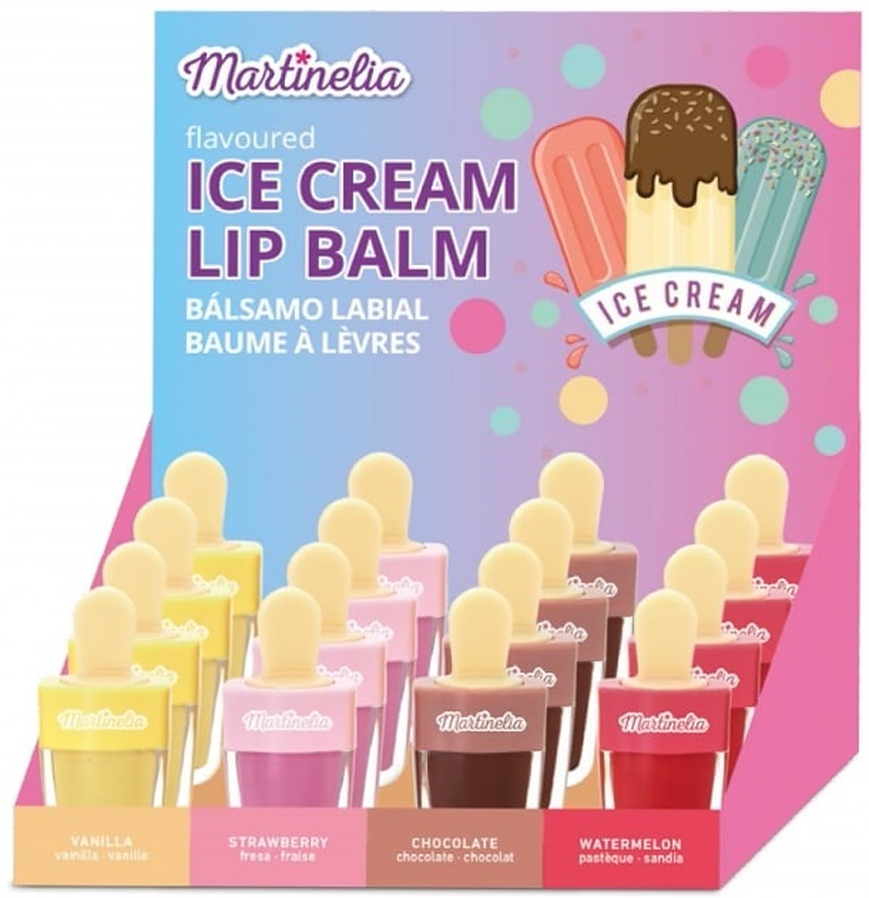Luciu de buze Martinelia - Wonderland, Ice Cream, sortiment, 7 g