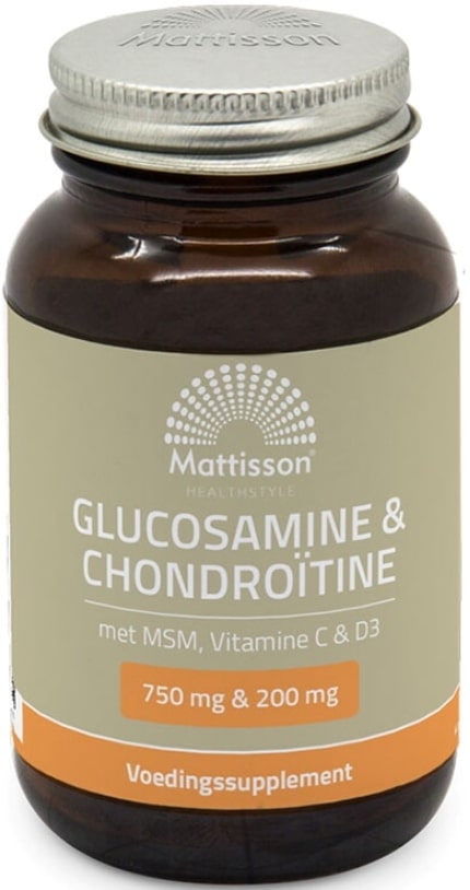 Glucosamine &amp; Chondroitin, 60 tablete, Mattisson Healthstyle