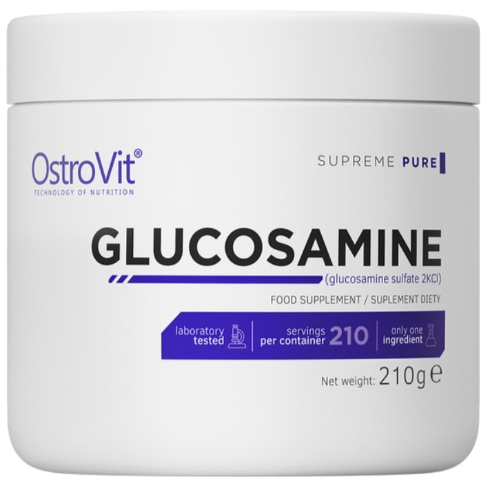 Glucosamine Sulphate Powder, fără gust, 210 g, OstroVit