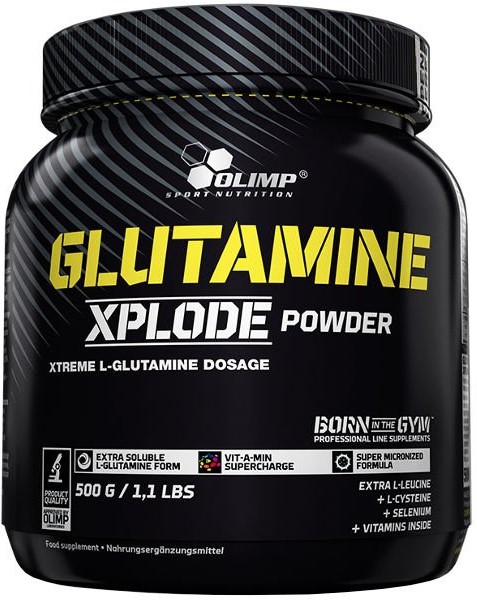 Glutamine Xplode, 5500 mg, ananas, 500 g, Olimp