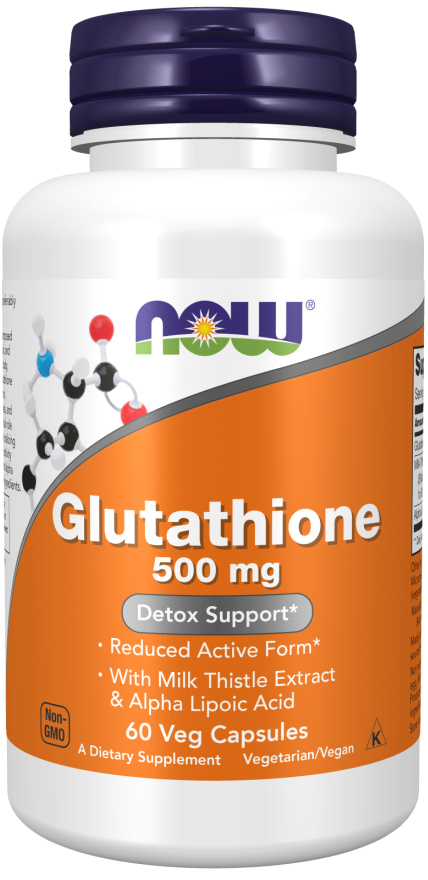 Glutathione, 500 mg, 60 capsule, Now