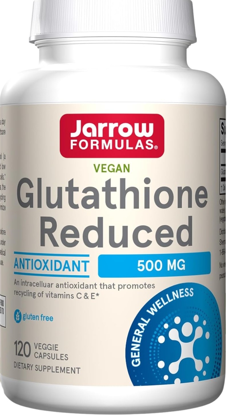 Glutathione Reduced, 500 mg, 120 capsule, Jarrow Formulas