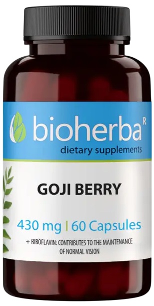 Goji Berry, 430 mg, 60 capsule, Bioherba
