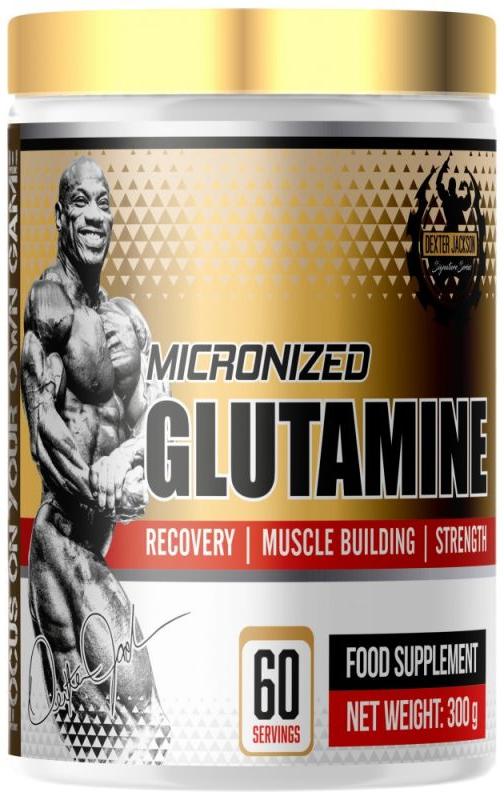 Gold Series Micronized Glutamine, 300 g, Dexter Jackson Signature Series