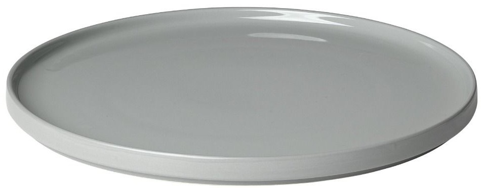 Farfurie mare Blomus - Pilar, 32 cm, gri deschis