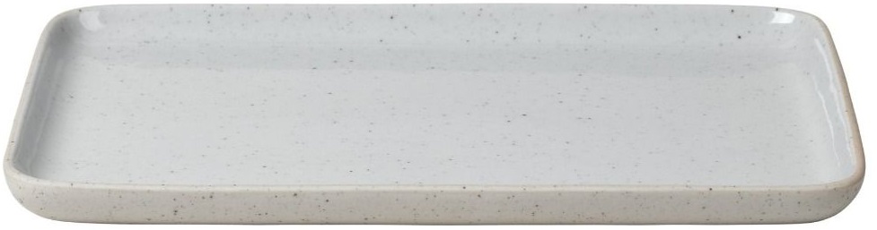 Farfurie mare Blomus - Sablo, 15 х 21 cm, gri deschis
