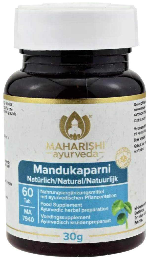 Gotu kola (Mandukaparni), 60 tablete, Maharishi Ayurveda