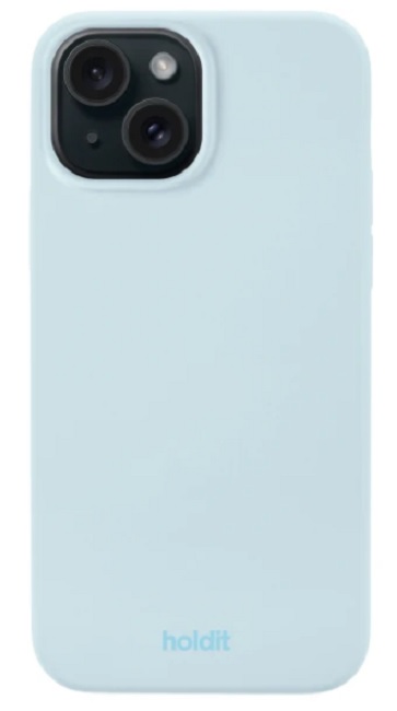 Spate Holdit Silicone Case pentru iPhone 14/13 - Mineral Blue