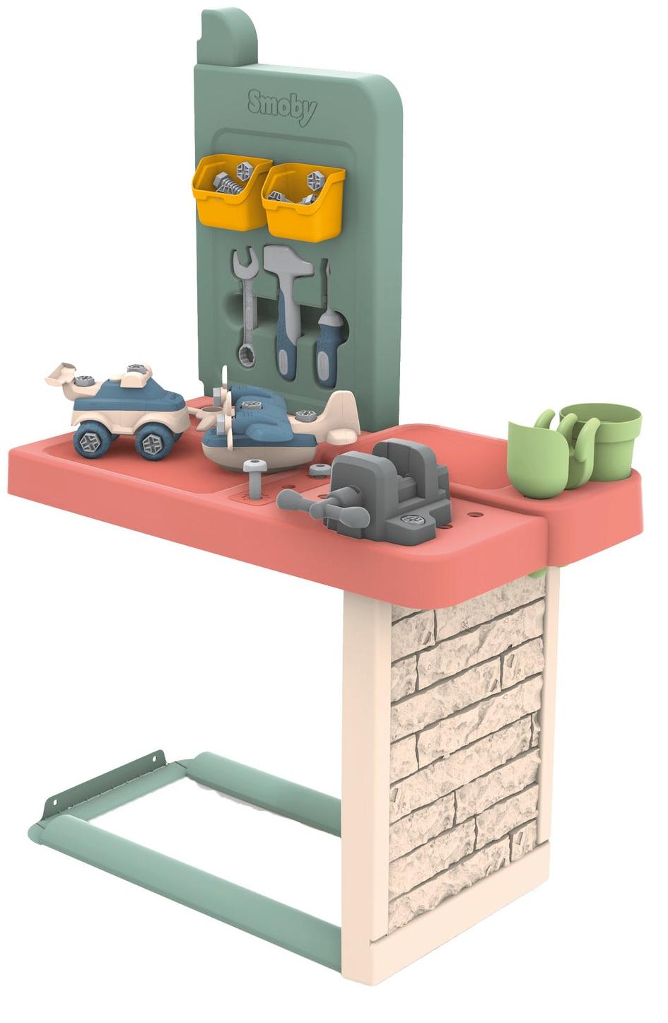 Atelier de grădină Smoby Life - Cu 40 accesorii