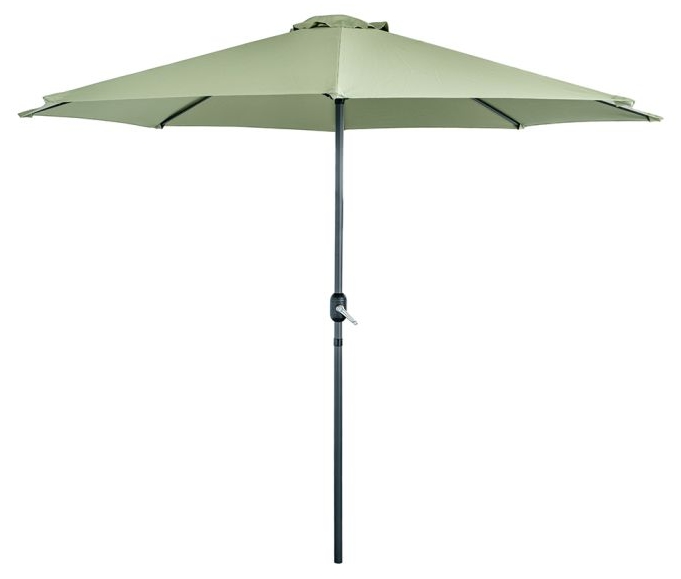 Umbrelă de grădină Muhler - 1006S, 270 x 240 cm, verde