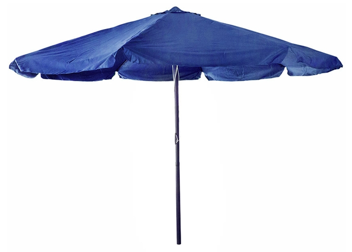 Umbrelă de grădină Muhler - U1023, 350 x 250 cm, albastră