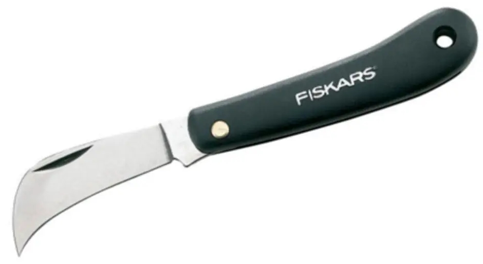 Cuțit de grădinărit pentru altoit Fiskars - Solid, K62, cu lamă în…