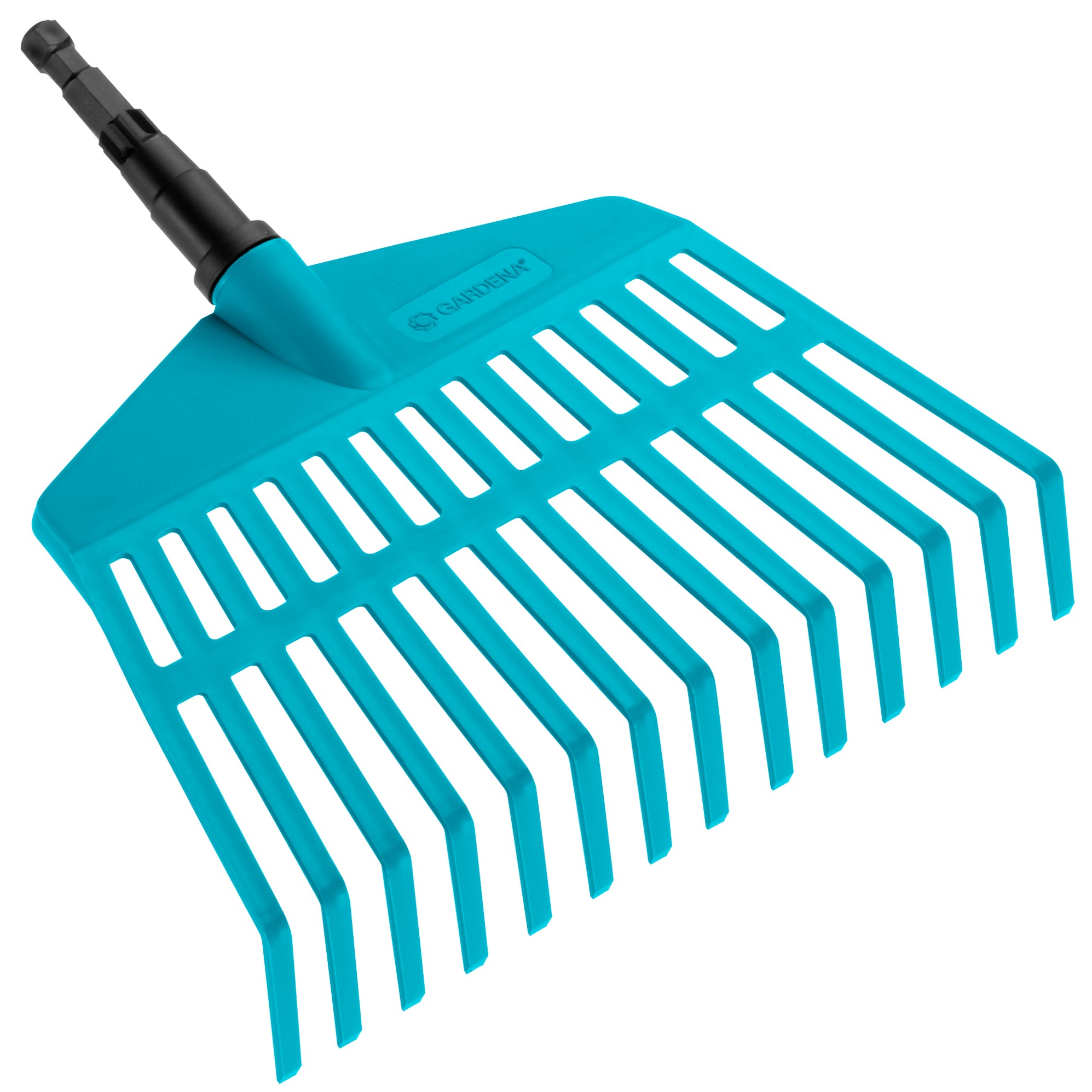 Greblă de frunze de grădină Gardena - Combisystem, plastic, 27 cm