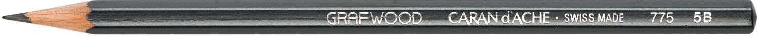 Creion de grafit Caran d'Ache Grafwood - 5В