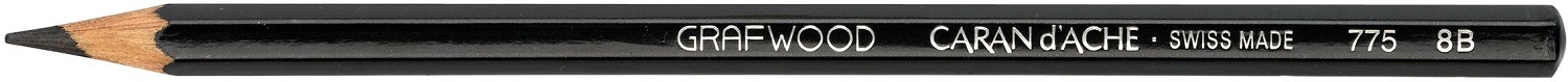 Creion de grafit Caran d'Ache Grafwood - 8B