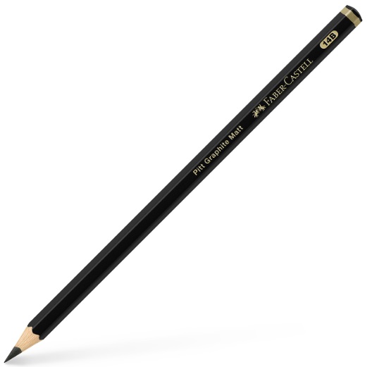 Creion grafit Faber-Castell Pitt - 14B, Mat