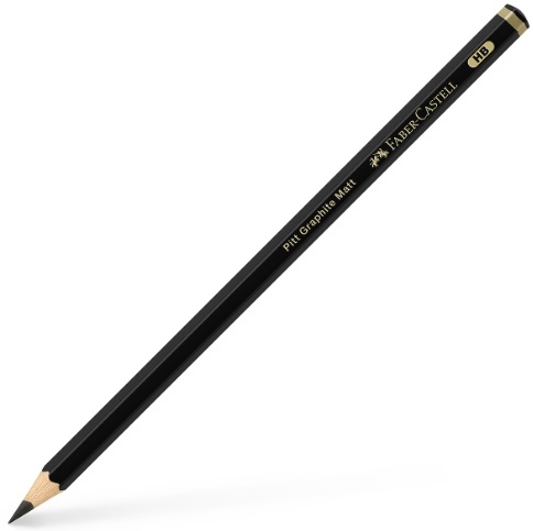 Creion grafit Faber-Castell Pitt - HB, Mat