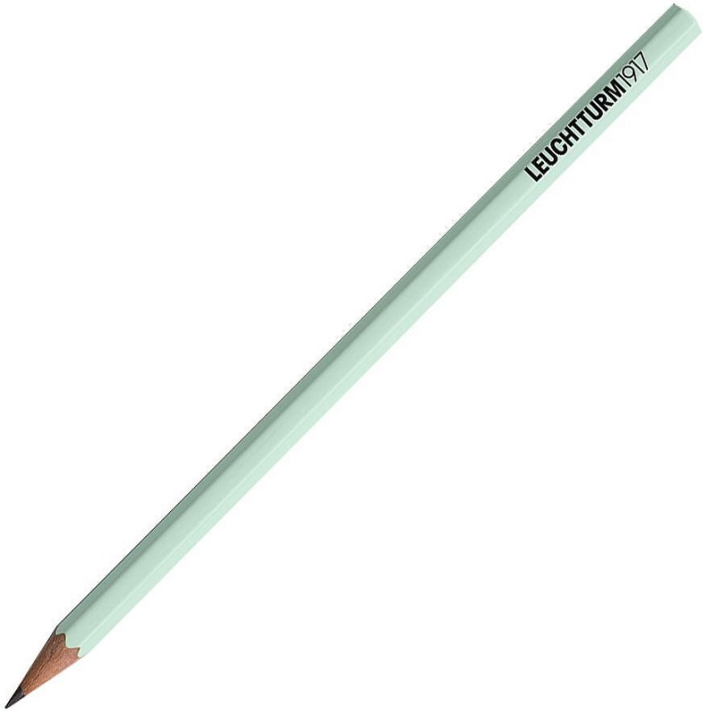 Creion grafit Leuchtturm1917 Natural Colors - HB, verde deschis