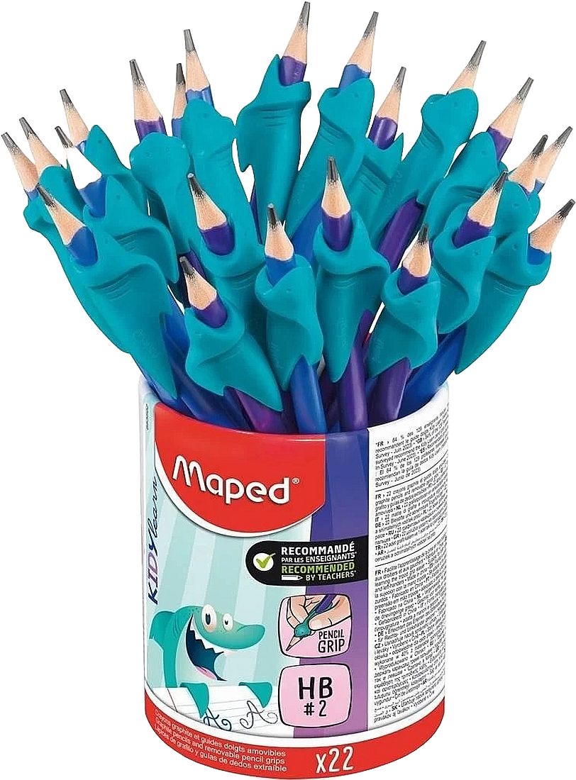 Creion grafit Maped Black'Peps - HB, cu vârf de scris