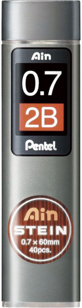 Graffiti de rezervă Pentel - Ain Stein, 2B, 0.7 mm, 40 bucăți