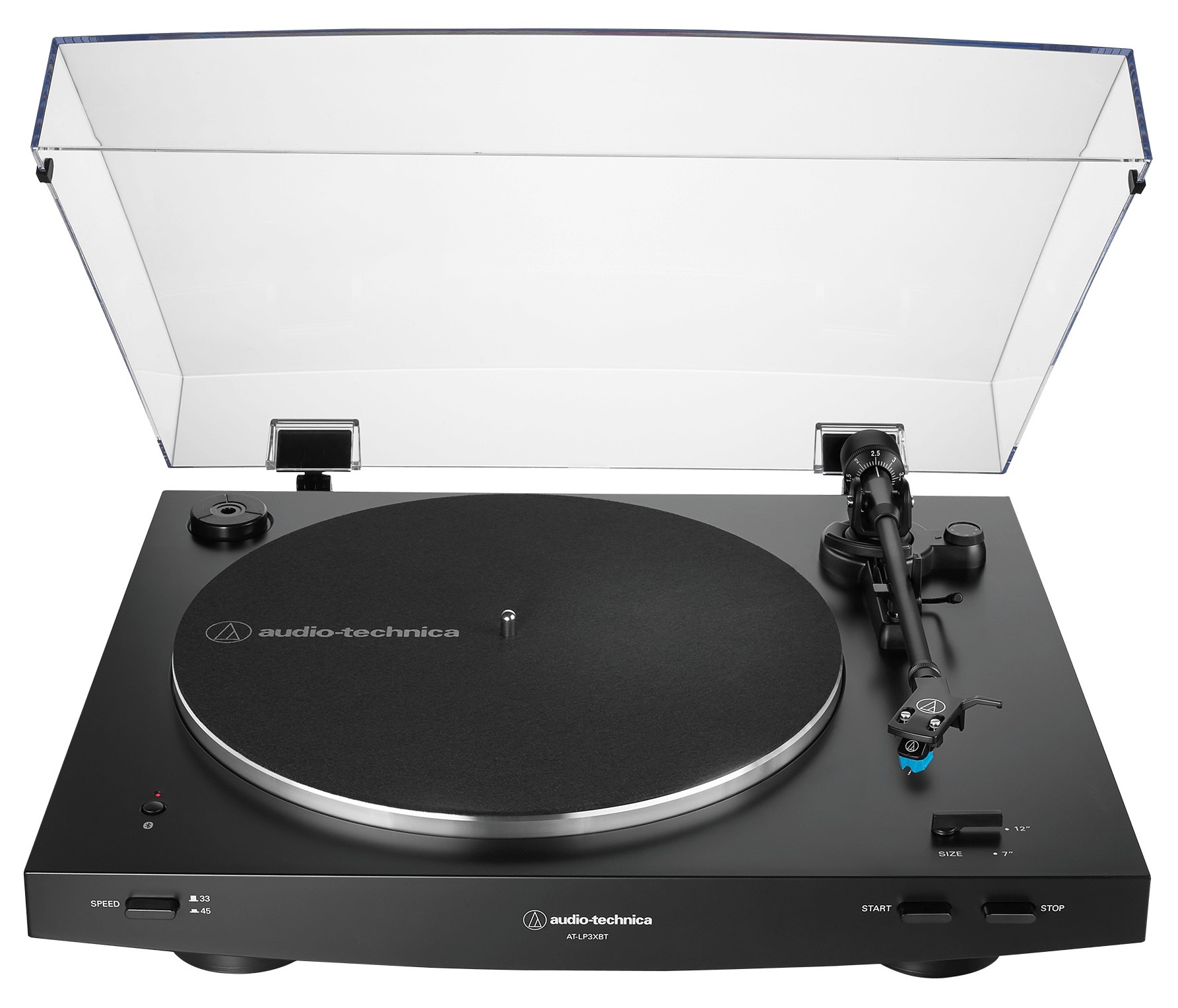 Pick-up Audio-Technica - AT-LP3XBT, automat, negru