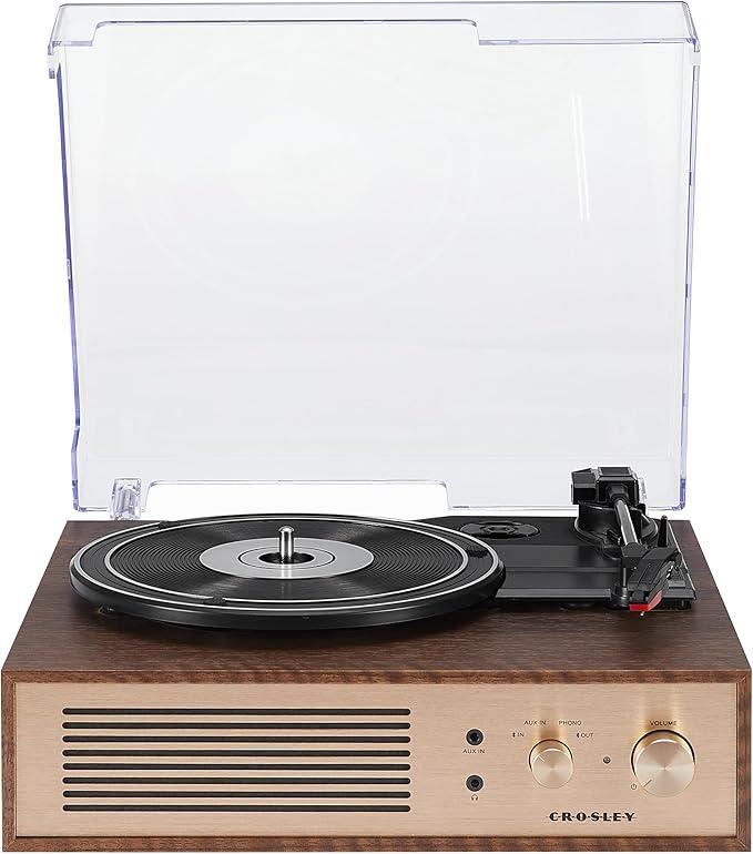 Pick up Crosley - Miles, semiautomat, Walnut