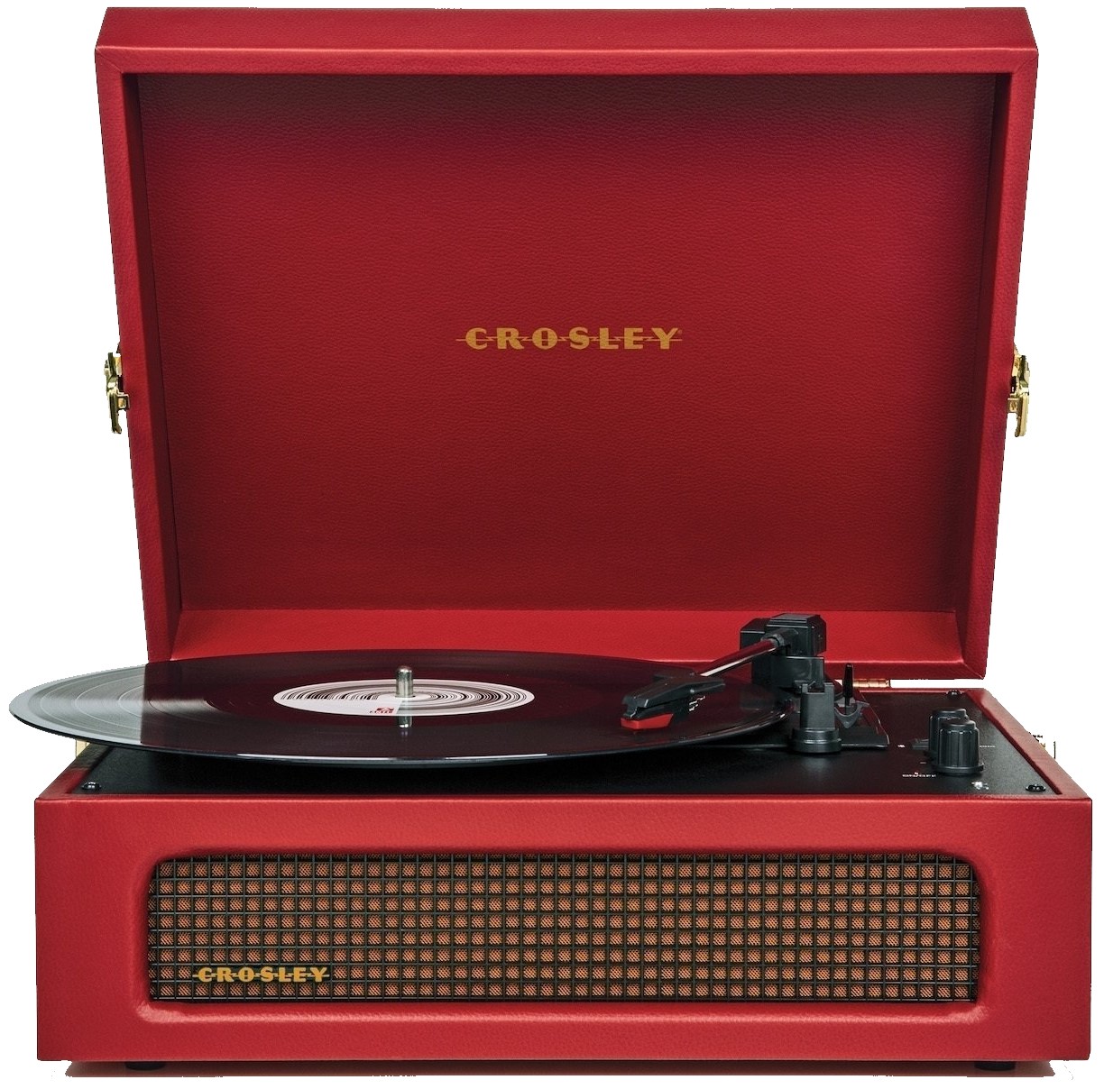 Pick-up Crosley - Voyager, semiautomat, rosu
