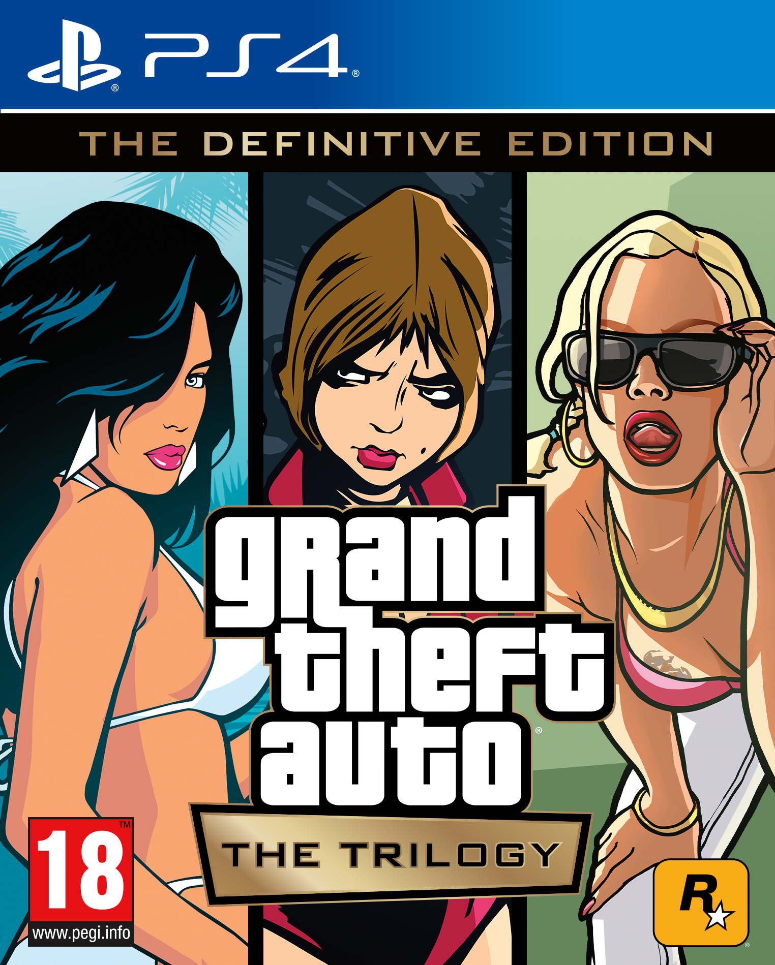 Grand Theft Auto: The Trilogy - Definitive Edition (PS4)