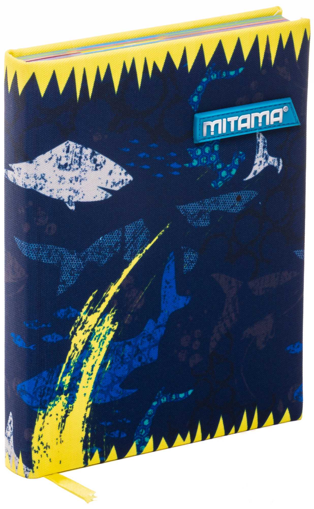Agenda Mitama A5 - Shark, cu coperti textile