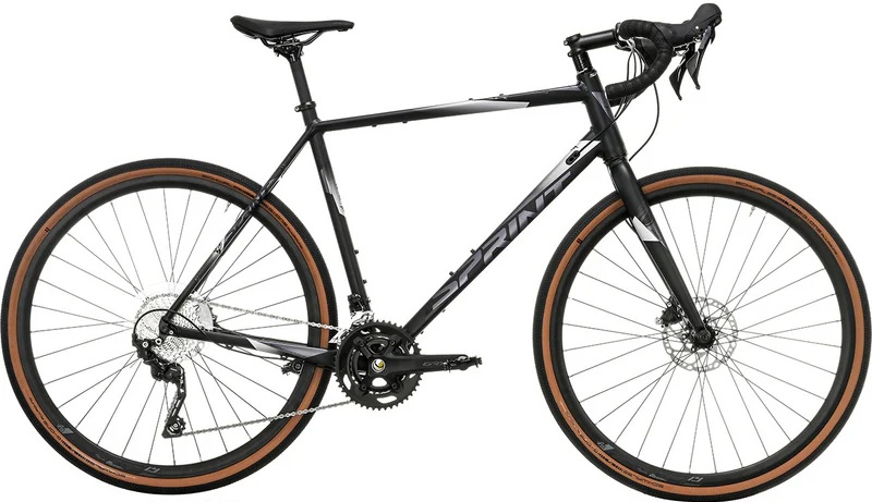 Bicicletă Gravel SPRINT - Whisper Race GRX, 28", 560 mm, negru