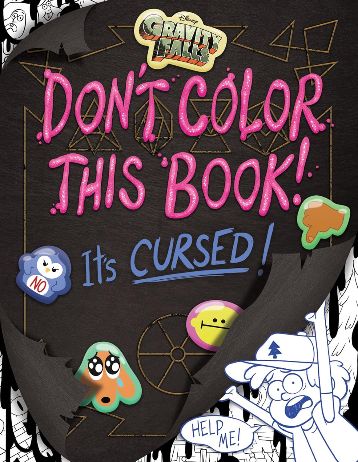 Gravity Falls: Don't Color This Book!: It's Cursed! - Emmy Cicierega - imagine 2