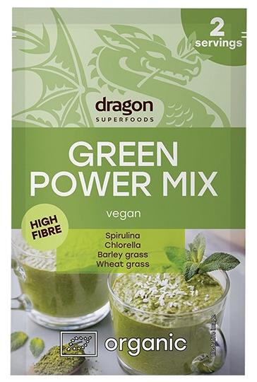 Green Power Bio mix, 30 g, Dragon Superfoods