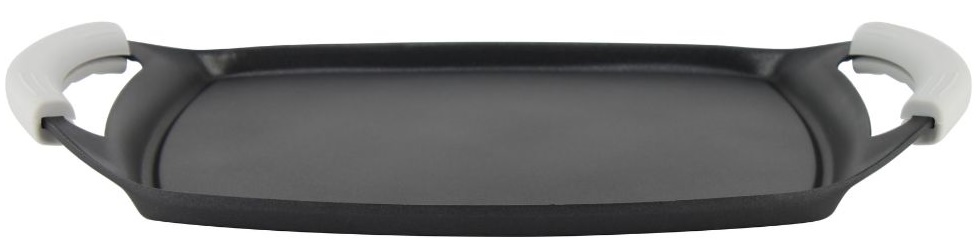 Farfurie pentru grătar Fagor - Fundigrill, 26 x 20 x 3,7 cm, negru