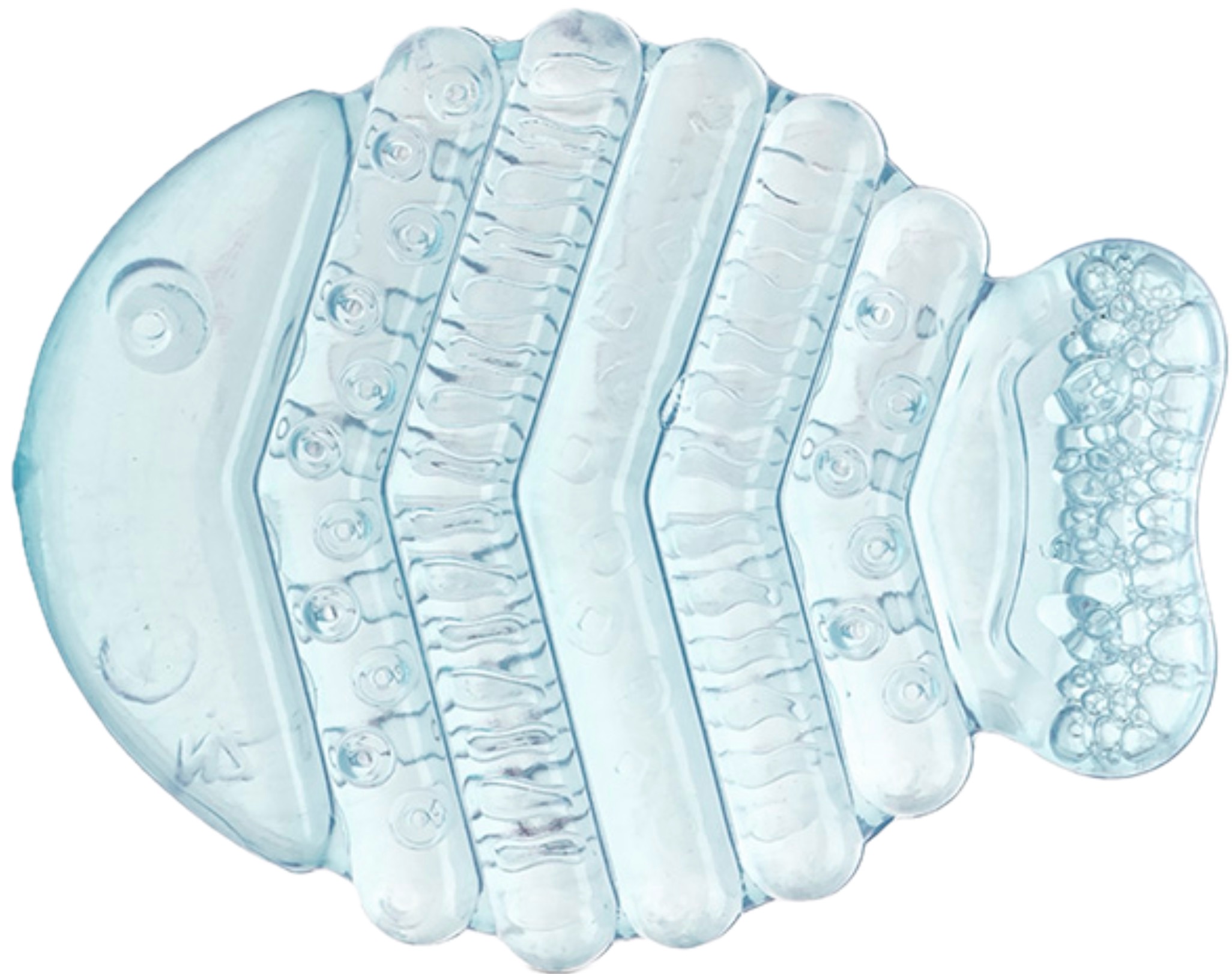 Jucărie de dentiție Lorelli Baby Care - Fish, Aqua blue