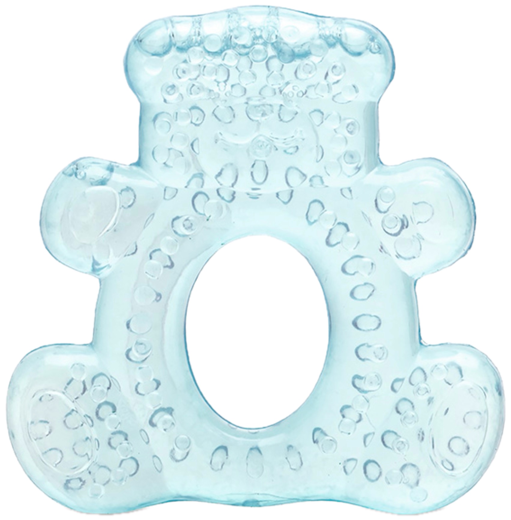 Jucărie de dentiție Lorelli Baby Care - Urs, Aqua blue