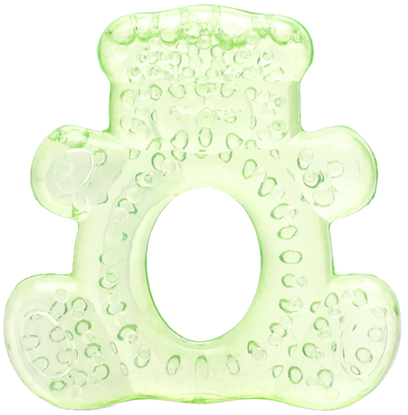 Inel gingival Lorelli  Baby Care - Urs, Fresh green
