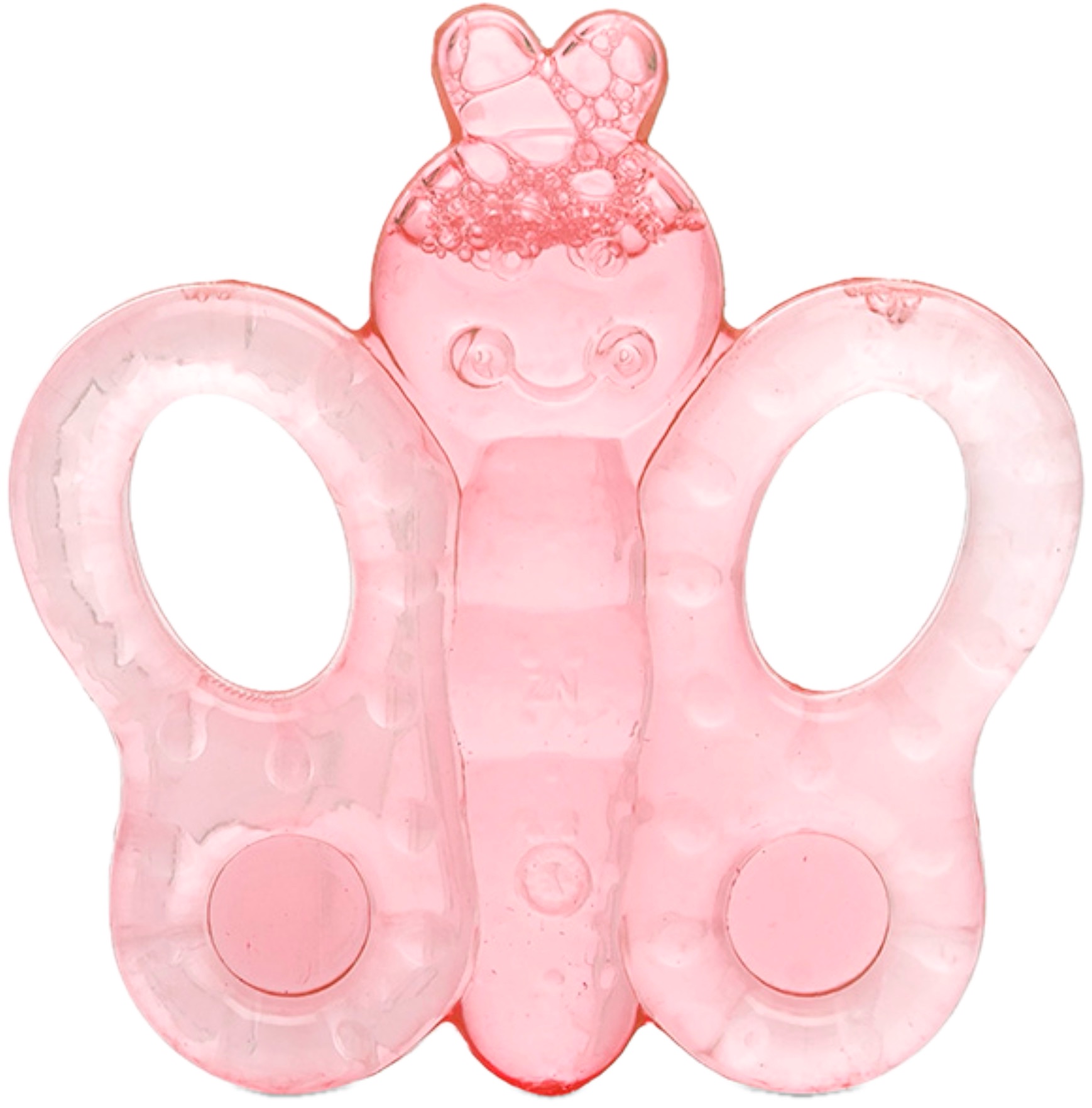 Inel gingival Lorelli Baby Care - Fluture, Shell pink