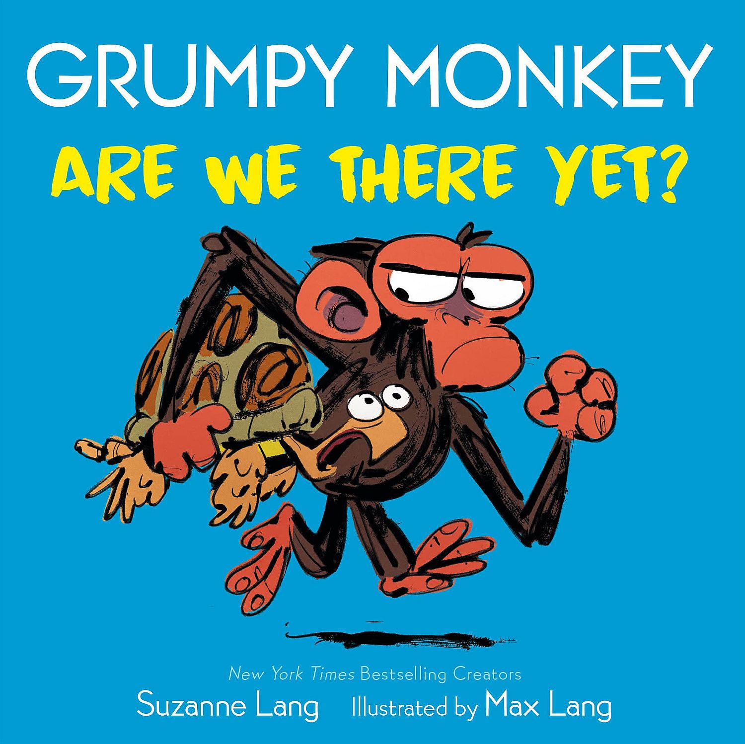 Grumpy Monkey Are We There Yet? - Suzanne Lang - imagine 2