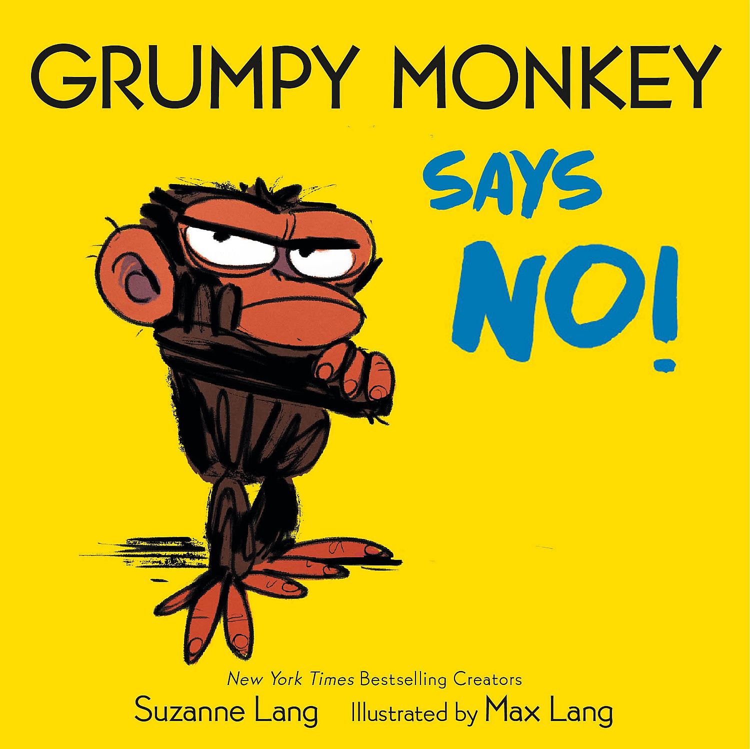 Grumpy Monkey Says No! - Suzanne Lang - imagine 2