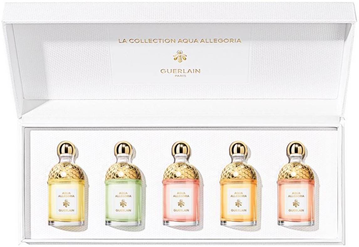 GIORGIO ARMANI & GUERLAIN 香水 50mlx3種 セット アルマーニ ビューティ」が5種のミニサイズ香水セット＆3種のソープ