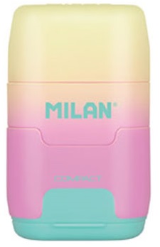 Radiera cu ascutitoare Milan - Sunset, sortiment