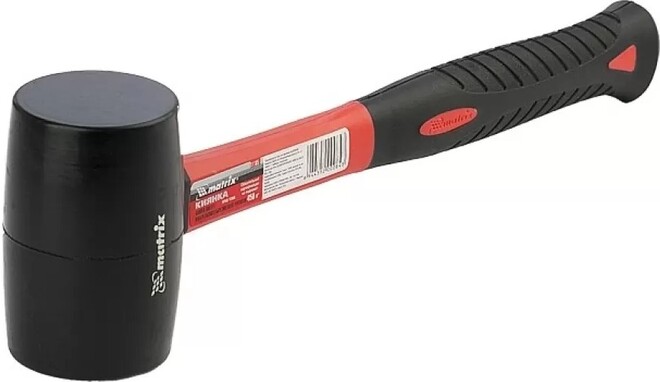 Ciocan de cauciuc MTX - 450 g, mâner din fibră de sticlă, cauciuc…