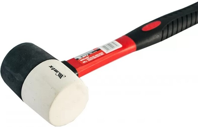 Ciocan de cauciuc MTX - 450 g, mâner din fibră de sticlă, cauciuc…