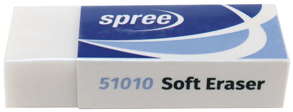 Radieră Spree - Cu ambalaj din carton